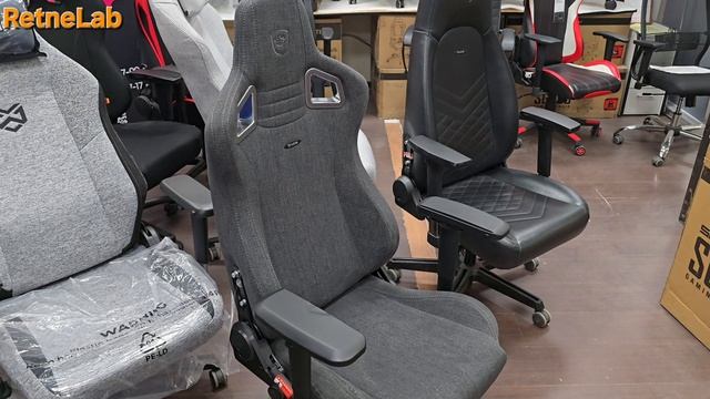 Noblechairs: передовой уровень эргономики, надёжности материалов и механизмов.