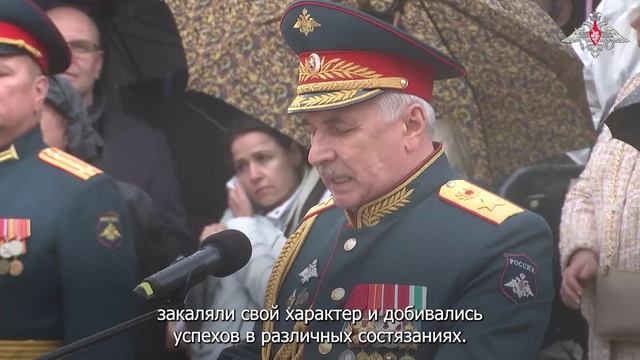 Объединенный выпуск довузовских организаций МО РФ на Соборной площади в Москве