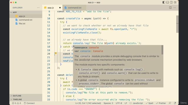 4 Understanding File System. 31. Solution - Implementing the deleteFile Function