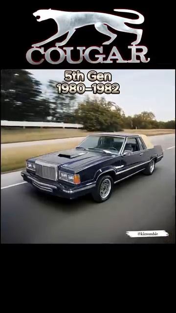 Mercury Cougar 1967-2002 История трансформации автомобиля #Technoyarus