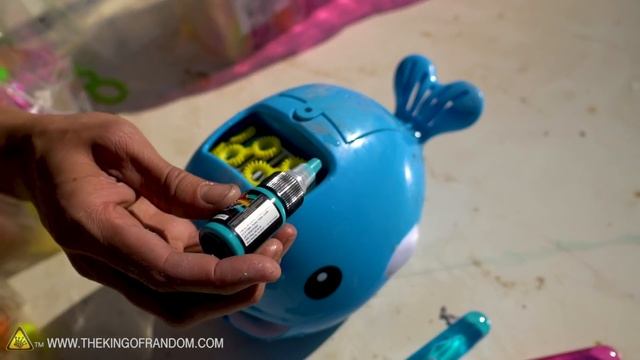 We Filled a Field with Bubble Blowing Whales!