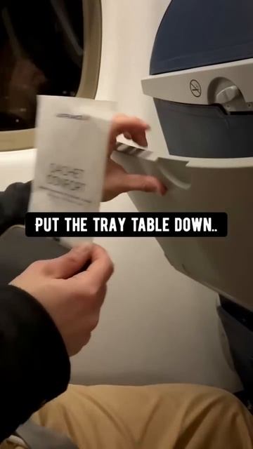 Next time you’re on a plane and need a phone mount  creative explained