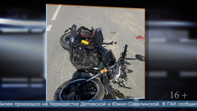 19.06.2025 18-летний мотоциклист и пассажир байка пострадали в ДТП в областном центре