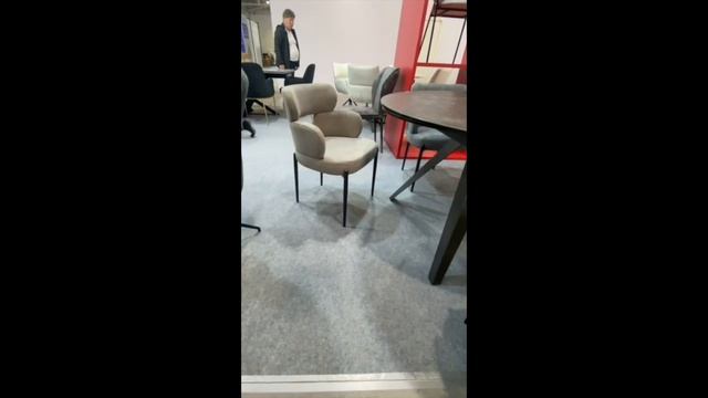 Стол обеденный Q-Home Aksel, 130/200 см, раздвижной, серый мрамор матовая керамика