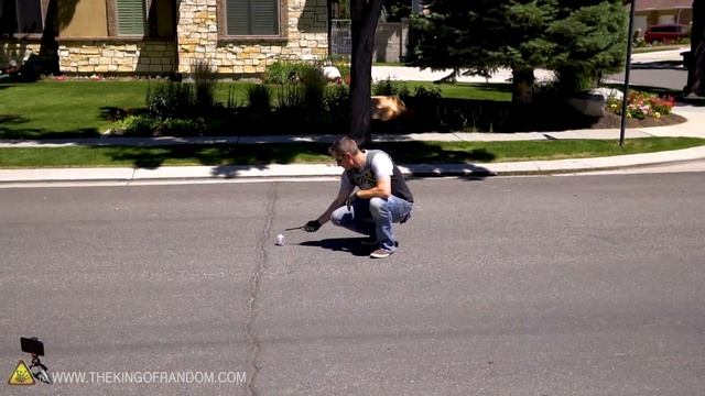 Improvised "Crackle Balls"! King Of Random Experiments How To Make Homemade Fireworks The Easy Way!