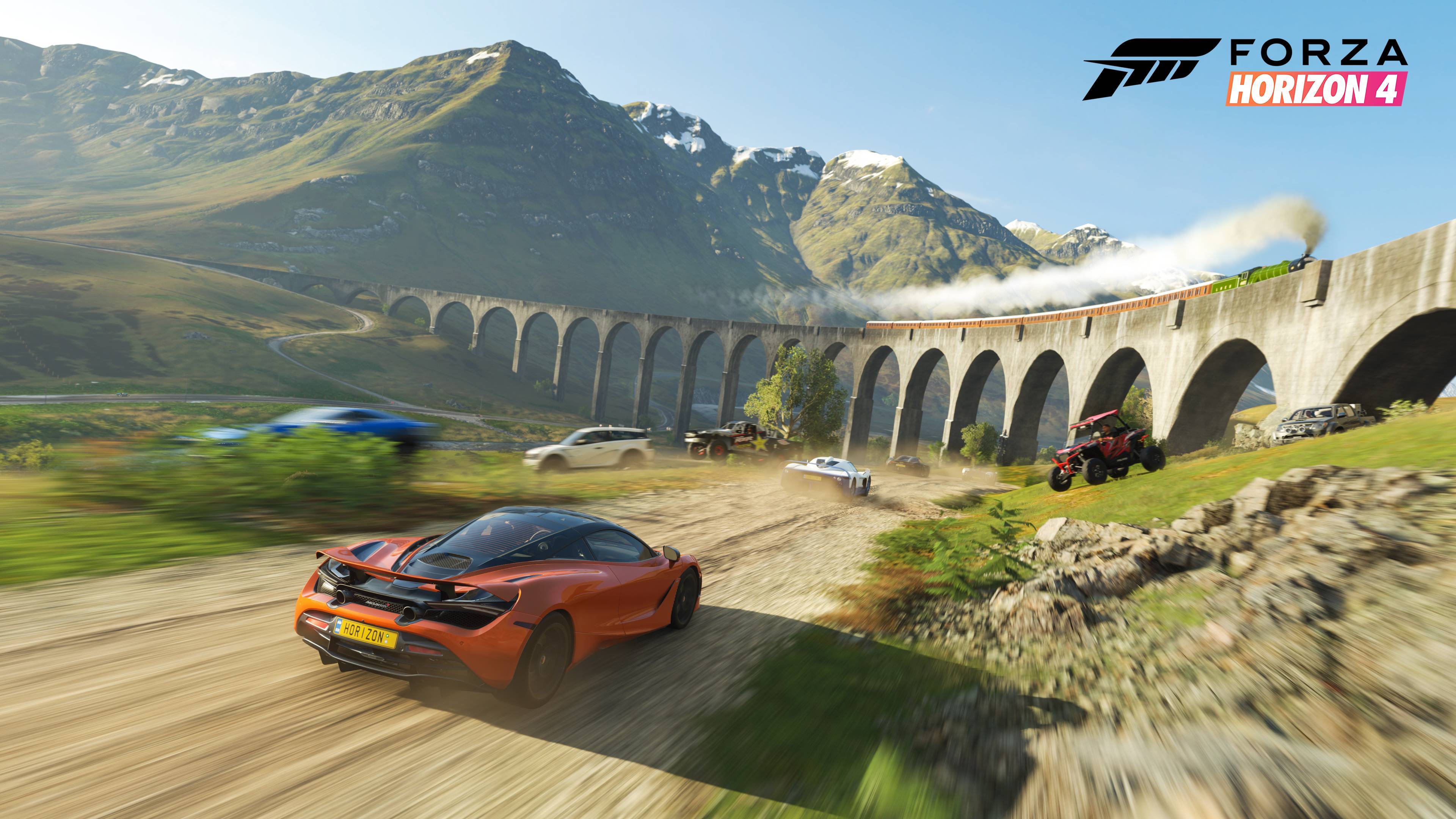Стримчик в ночь Forza Horizon 4 покатушки