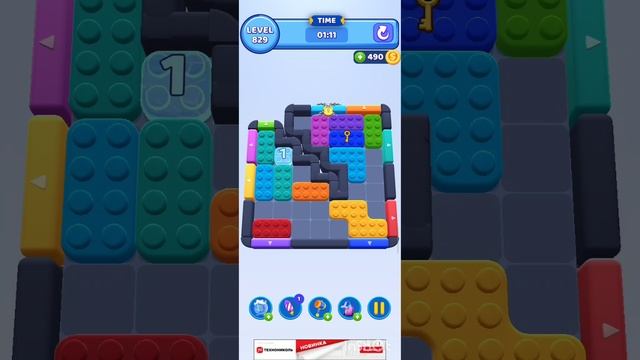 color block jam 829 уровень