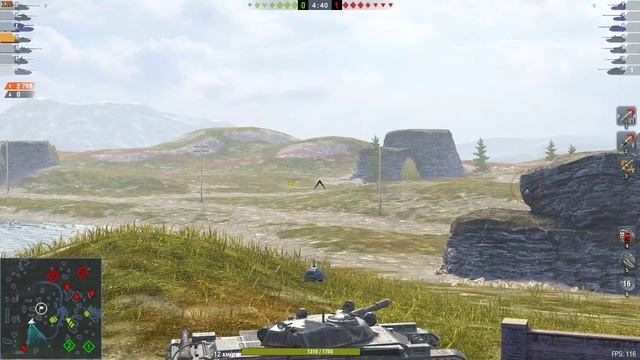 Т-100 ЛТ wot blitz