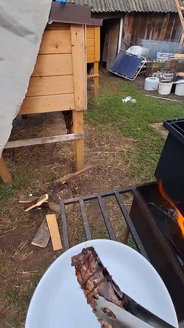 Коптим рыбу. Копчёная скумбрия