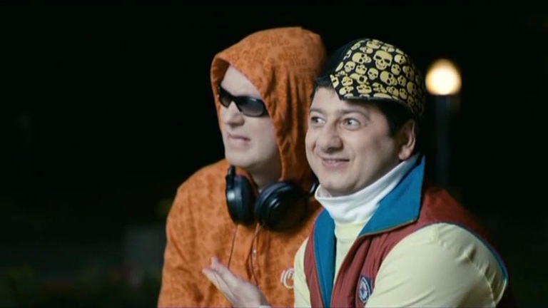 Наша Russia. Славик и Димон( образ от ИИ в виде малышей) 😂😂😂