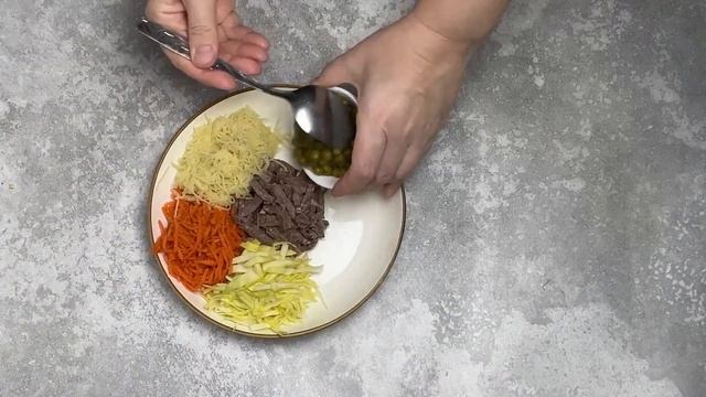 КАК ПРИГОТОВИТЬ САЛАТ ЕРАЛАШ С КОРЕЙСКОЙ МОРКОВЬЮ КЛАССИЧЕСКИЙ? Очень вкусный, красивый, праздничный