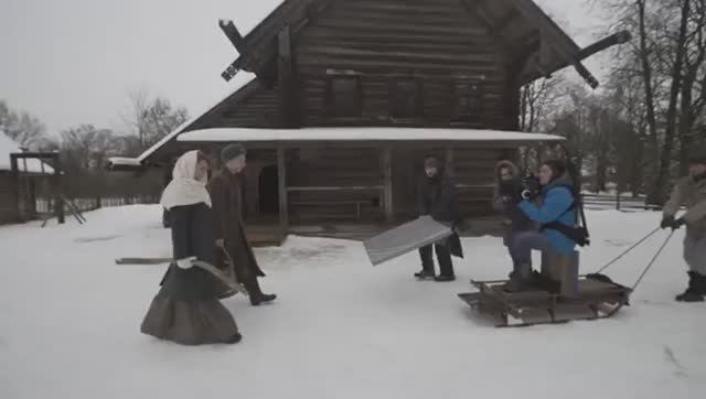 Настасья - Вьюга (making-of)