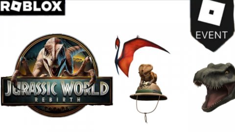 Как получить вещи Jurassic world в роблокс ивенте