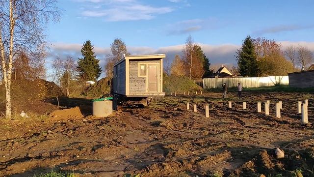 Бережная и аккуратная доставка бани от Компании БаниКа