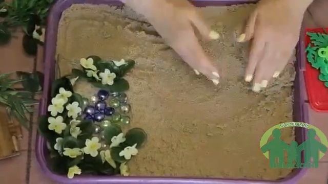 Занятия психолога для снятия стресса   магия песка