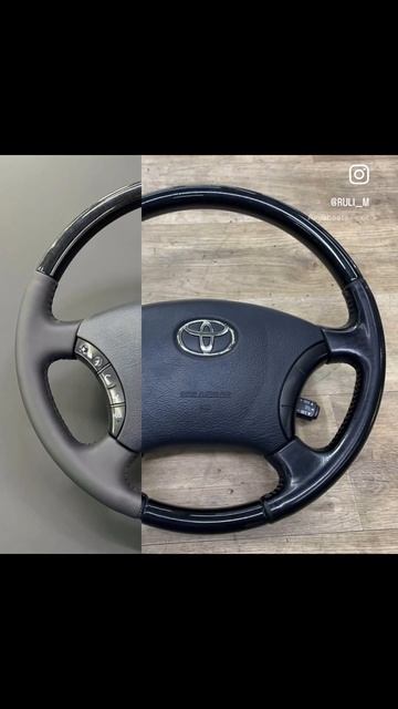 Восстановили руль Toyota Prado 120