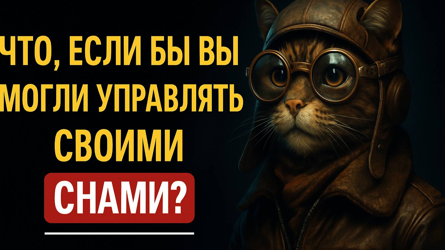 А ВЫ УМЕЕТЕ УПРАВЛЯТЬ СВОИМИ СНАМИ?