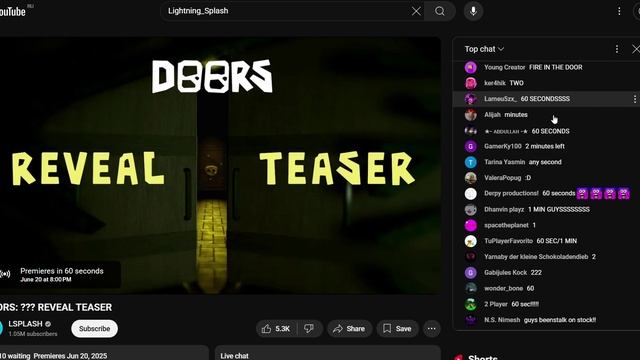 We Reacts To DOORS: ??? REVEAL TEASER