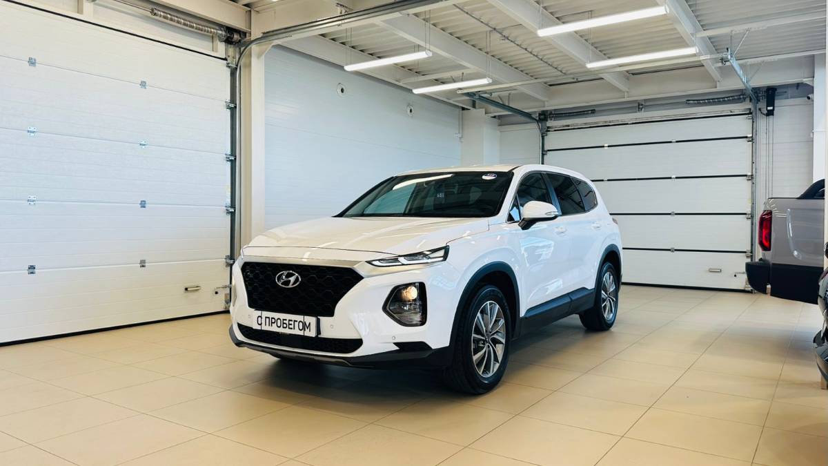 Hyundai Santa Fe, 2019 год