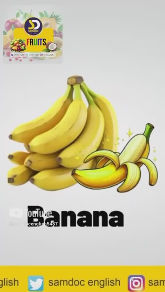Fruits Vocabulary