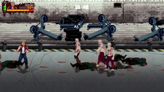 Mother Russia Bleeds Прохождение, ч 1 Beat Em Up