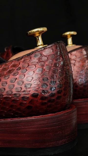 Оксфорды из кожи питона🐍