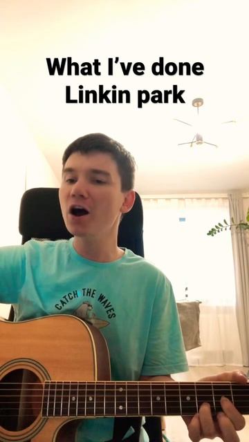What I’ve done short cover Linkin park #linkinpark #cover #acoustic #гитара #песни #rock
