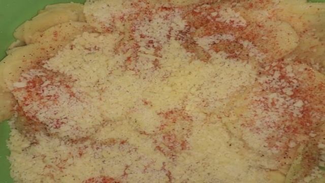 Картофельные розочки с беконом