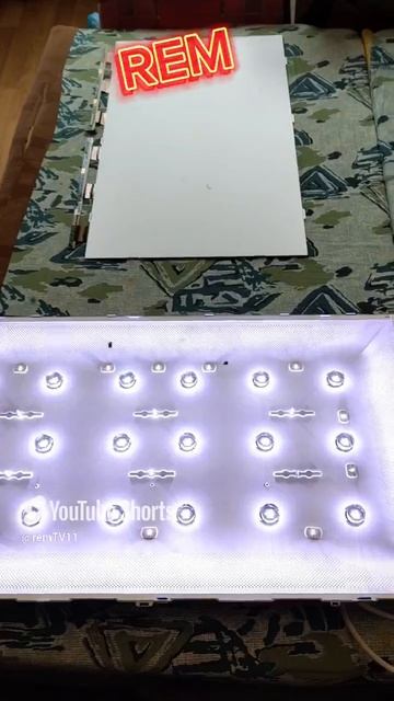 Ремонт подсветки LG 32LB561V на дому.   #телевизор #lifehack #restoration #shortvideo #shorts