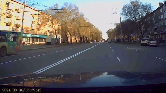 Авария на Щетинкина в Абакане