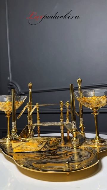 Набор для мартини " Танец" со шпажками