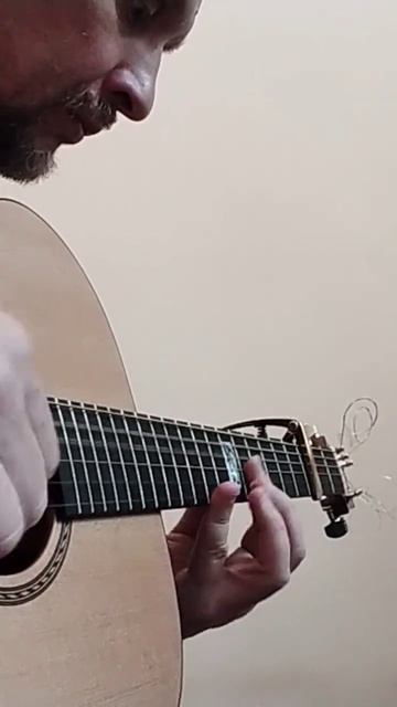 Фрагмент пьесы для гитары - Guitar piece fragment