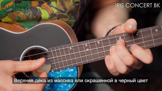 Укулеле Flight IRIS Concert BK