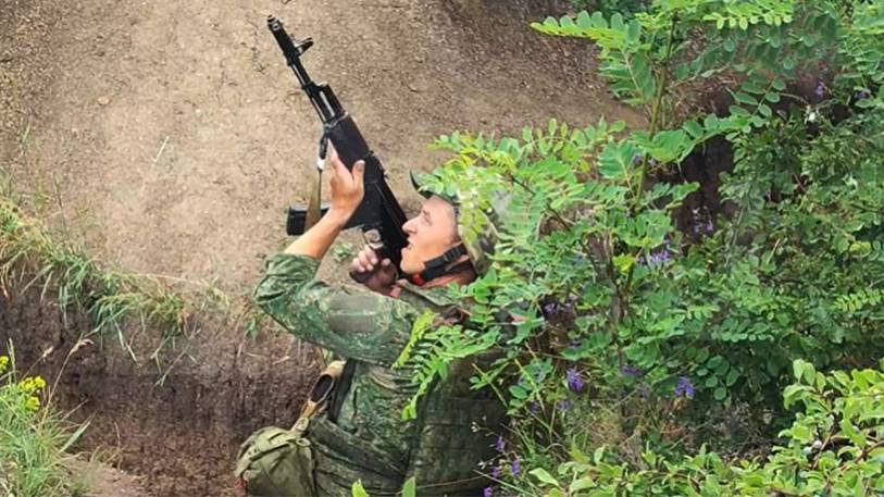 Российские военнослужащие рассказали о проведении боевых учений на полигоне