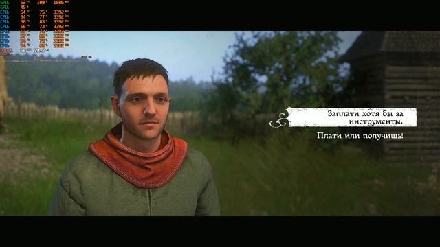 P106-100 i7-2600 LGA1155 Kingdom Come - Deliverance