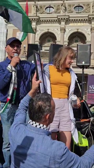 Грета забыла про глобальное потепления и теперь топит за Палестину и Иран