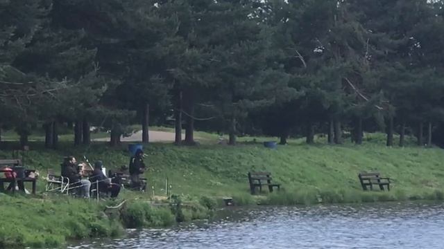 поимка на большом водоёме