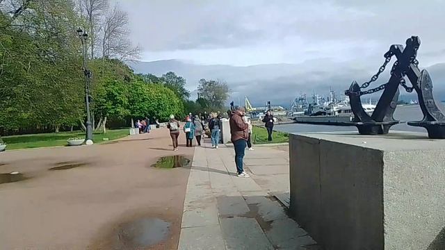 Кронштадт, Петровская набережная.