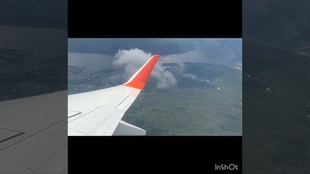 Самара с высоты полета. Очень красиво !