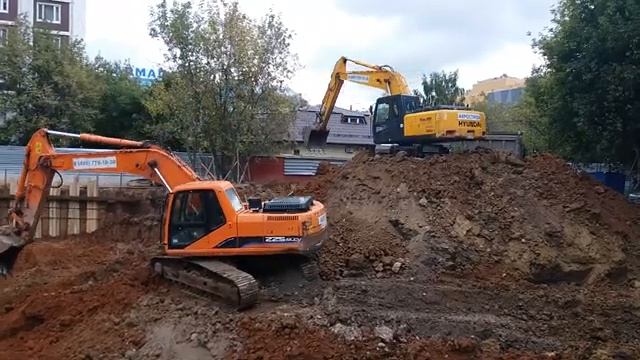 Земляные работы на объекте