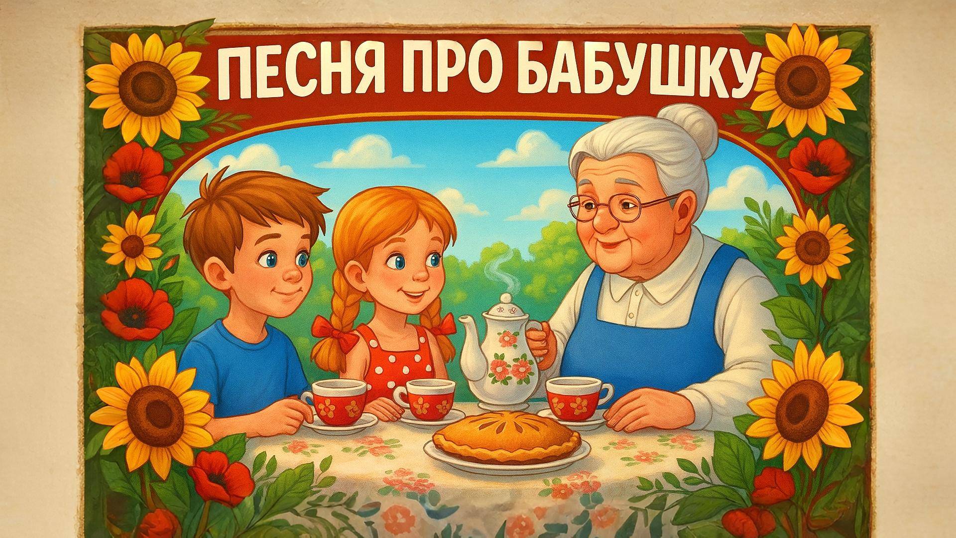 ПЕСНЯ ПРО БАБУШКУ и про деревню. Песенки для детей