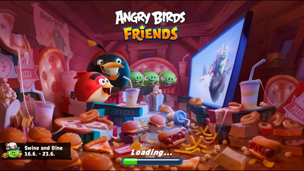 Angry Birds Friends. Swine and Dine 4 (21.06.2025). 3 звезды. Прохождение от SAFa