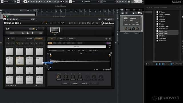 16. Creating Your Own Groove Agent Drumkit with Samples