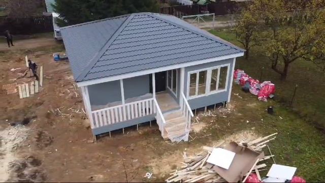 Каркасный дом Маркиз - видео от клиента