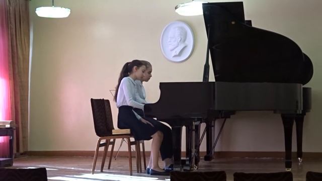 Кронке Гондольера, Свиридов Романс из сюиты Метель. Исполняют Парамонова Юля, Смирнова Катя