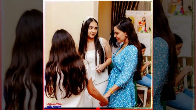 АНГЕЛЫ АЗЕРБАЙДЖАНА. 👑👑🙏🙇❤️❤️❤️🌙🌙🌙✨ #LEYLAALIYEVA #ARZUALIYEVA