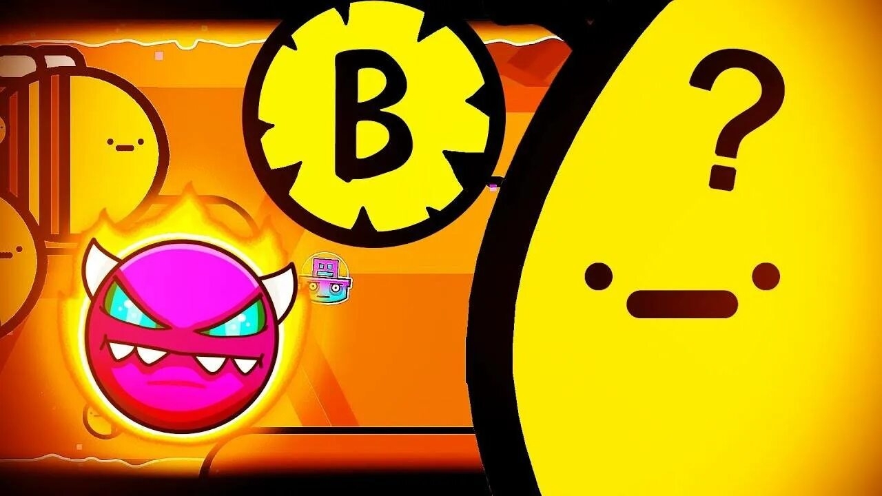 Geometry Dash | level B by Motleyorc on  100%