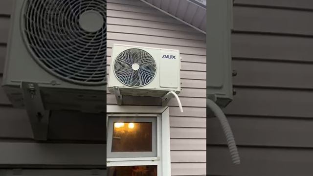 Выполнена установка сплит-системы Aux