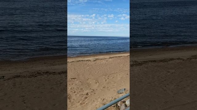 Велодорожка вдоль Финского залива у Репино.
