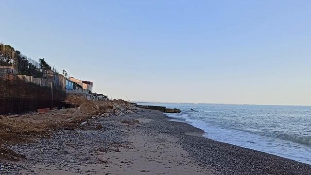 Николаевка-2025. После шторма утром на пляже